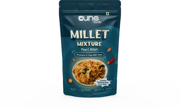 Pearlmillet front Millet Mixture - Pearl Millet Chivda 40 gm