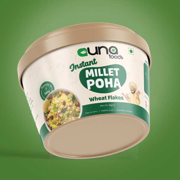 Instant Millet Poha - Wheat Flakes
