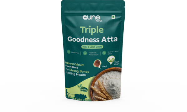 Perandi-front Triple Goodness Atta With Ragi & Veldt Grape