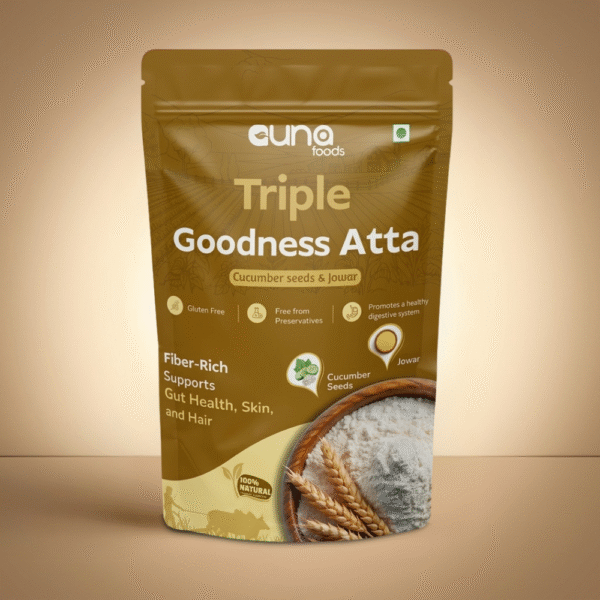 Triple Goodness Atta - Cucumber Seeds & Jowar 1 Kg