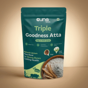 Triple Goodness Atta - Ragi & Veldt Grape 1 Kg