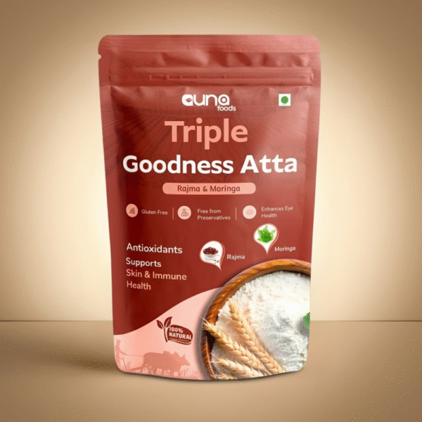 Triple Goodness Atta – Rajma & Moringa 1 Kg